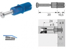 Schnellmontagedbel Rapid S DU 324 Spreizmuffe fr Bohr- 8 mm 44750