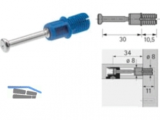 Schnellmontagedbel Rapid S DU 325 Spreizmuffe fr Bohr- 8 mm 47458