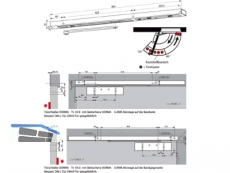 Gleitschiene Dorma G-EMR silber 64070001