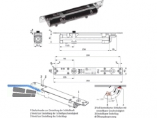 Trschliesser Dorma ITS 96 ohne Gleitschiene EN 3-6