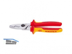 Kabelschere Knipex 200mm Doppelschneide 9516 VDE isol. VDE MK-Griff