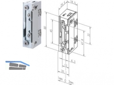 Trffner 118.13 ohne Schliessblech 10-24V AC/DC links/rechts