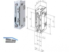 Trffner 118.53 ohne Schliessblech 10-24V AC/DC links/rechts