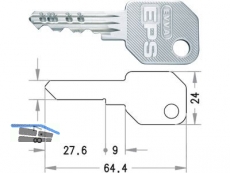 EVVA EPS-Schlssel Erstanfertigung