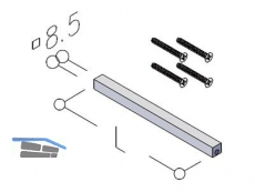 Befestigungsset FH EST fr Dr/Dr 8,5 TS 66-75 mm