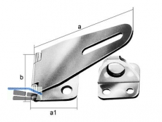 Sicherheitsberfalle 80 x 37 mm rostfrei V-10090080