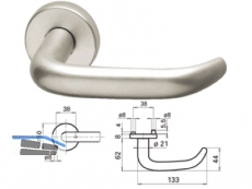 Lochteil 2354-LT/648KUFH 8,5 mm Edelstahl