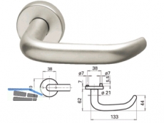 Lochteil 2354-LT/7048MUFH 8,5 mm Edelstahl