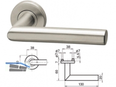 Lochteil 2554-LT/7048MUFH 8,5 mm Edelstahl