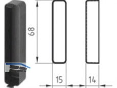 Steckbox fr Riegel 400807