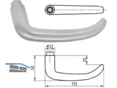 Drckerlochteil Commercial 33000 8,5 mm Edelstah 402306