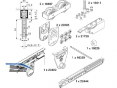 Grundkarton Hawa 80/GP mit SoftMove Dmpfeinzug 23091