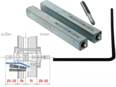 Panikschlossstift 247V/D9/N9 mm 80 mm je Stiftteil