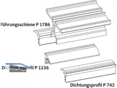 Fhrungsschiene GU HS P 1786 EV1 Lnge = 3500 mm K-17872-35-0-1