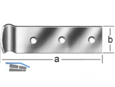 Schliehaken gekrpft 112 x 30 mm verzinkt 000009030Z