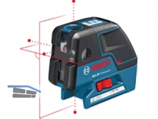 Punkt- u.Linienlaser GCL 25 Professional Arbeitsbereich Linien 10m, Punkt max.30m