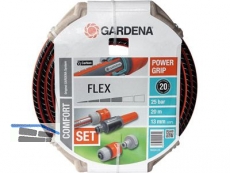Gardena Comfort Schlauch FLEX 1/2\ 20m mit Systemteile 18034-20