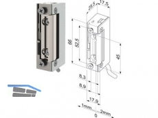 Trffner 118.W ohne Schliessblech 10-24V AC/DC links/rechts