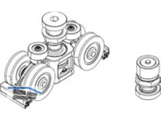 Patio FOLD, Laufwerkgarnitur 642422