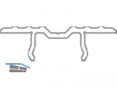 PATIO FOLD Abdeckschiene f. Laufschiene 1300mm 642452