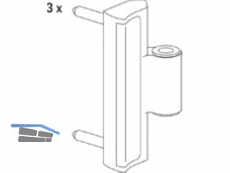 Patio FOLD, Flgellager 20mm, Stift 25mm EV1 (3 Stk) 734363