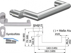 Drckerlochteil PLUS 8907A Niro 8 mm Vierkant 90050060380