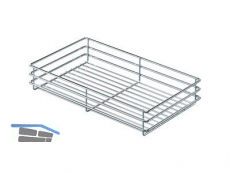 Einhngekorb massiv verchromt B = 110 mm T = 470 mm H = 75 mm