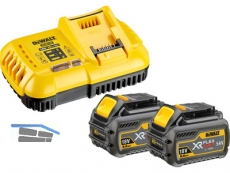 Akku-Starter-Kit Dewalt DCB118T2 54/18 Volt Schnellladegert