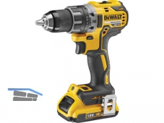 Akku Bohrschrauber Dewalt 18,0 V 2.0 Ah DCD 791 D2 mit 2. Akku u. Ladegert