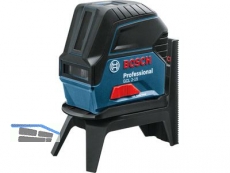 Kombilaser Bosch GCL 2-15 mit 3x 1,5 V (AA), inkl. Zubehr-Set: