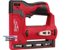 Akku Tacker Milwaukee M12 BST-0 im Karon ohne Akku und Ladeg.