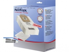 Nilfisk Staubbeutel 107407639 Inhalt 4 Staubbeutel + Vorfilter