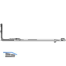 MACO MT Mittelverschluss Gr. 628, 1 iS, FFB/FFH 1301-1500 mm (55336)