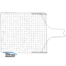 SCHULLER Abstreifgitter aus verzinktem Metall 260 x 300 mm