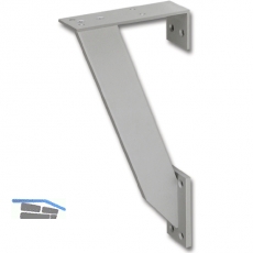 Barkonsole RAB schrg 50 x 10 mm, Hhe 322,5 mm, Tiefe 154 mm,Aluminium eloxiert