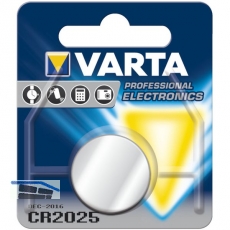 VARTA Batterie Knopfzelle CR 2025 3 Volt (1St)