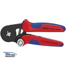 KNIPEX Crimpzange selbsteinstellend AWG28-7 0.08-10.0+16 mm seitl. Einfhrung