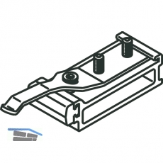 Schienenpuffer HAWA-Junior 120 mit einstellbarer Rckhaltefeder