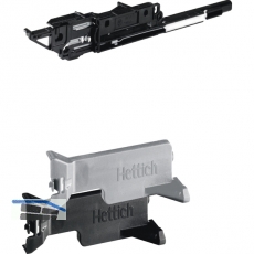 HETTICH SYSTEMA TOP 2000 Gehuse push to open, Alu - Finish