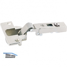 HETTICH INTERMAT Eckanschlag 9935-T22/40 Profiltren, KR5,95,Zinkdruckg. vern.