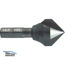 ALPEN Kegelsenker u. Entgratsenker BIT Z=3 90 Grad HSS M6 1/4\Sechskantschaft