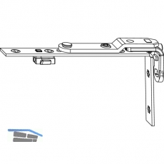 MACO Winkel-Drehband oben, aufschraubbar fr PVC, 120 kg (52462)