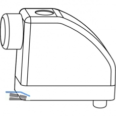 MACO HS Anschlagpuffer, Flgelabstand 28 mm, silber (101680)