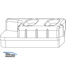 MACO MM Hebeteil f. gegenberliegende Beschlagsnut rechts (355923)