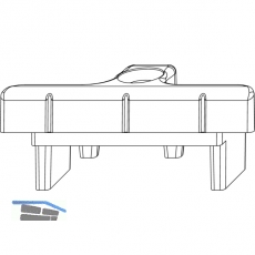 MACO Schlieteil f. gegenberliegende Beschlagsnut (34610)