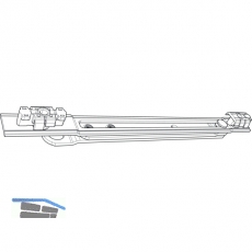 ROTO NT Designo 2 Drehbegrenzer 198, Flgelteil (485591)