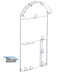 VAUTH-SAGEL UNIVERSAL Schlauch-Kabelhalter 305x 658x 60 mm, Stahldraht RAL 9006