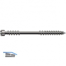 SPAX Weg und Steg Zylinderkopf 8.0x120 Torx 40 Edelstahl A4