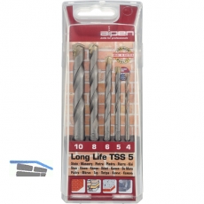 ALPEN HM-Steinbohrer-Satz Long Life Bohrer  4-10 mm 5-teilig