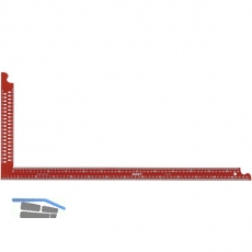 SOLA Zimmermannswinkel ZWCA rot mit Anreilcher Schienenlnge 800 mm